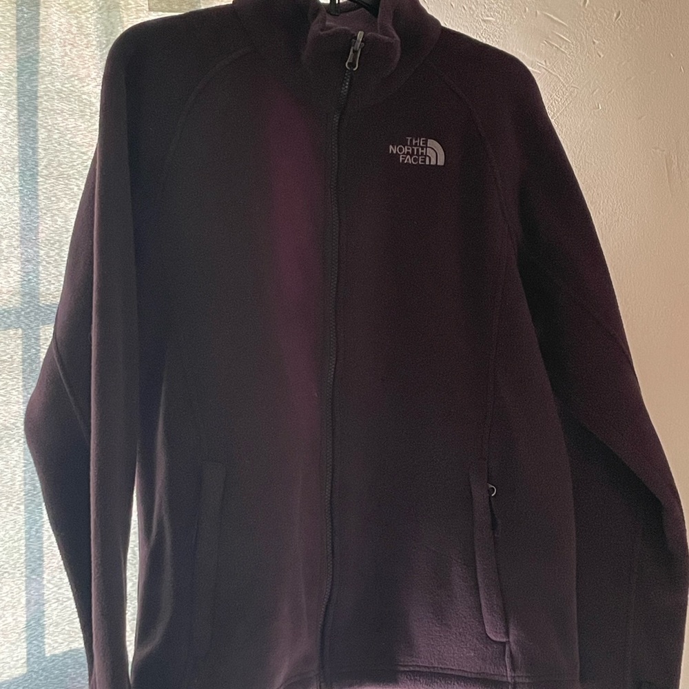 North face sweater jacket